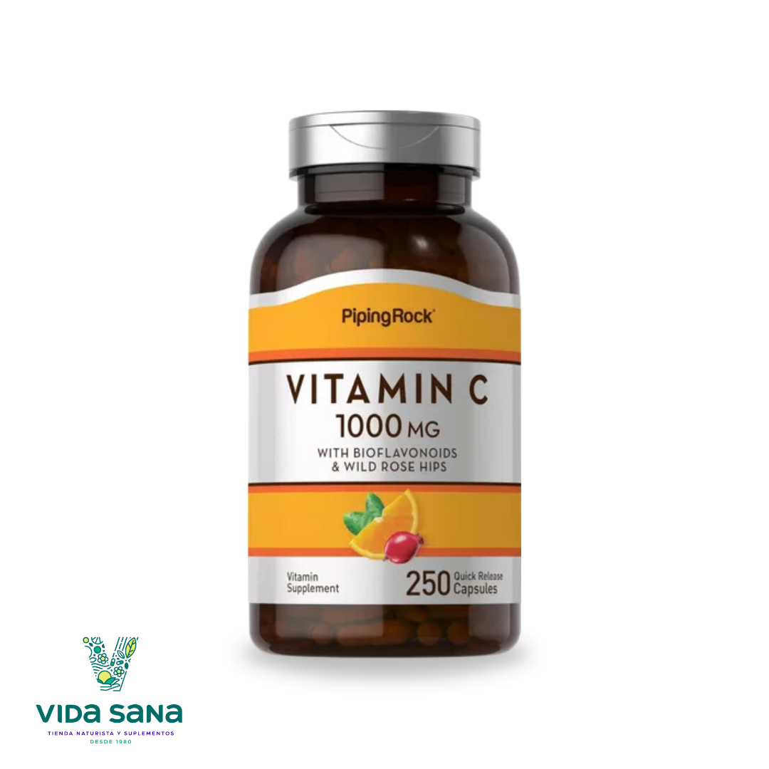 Piping Rock Masticables de vitamina C 1000 mg 180 tabletas