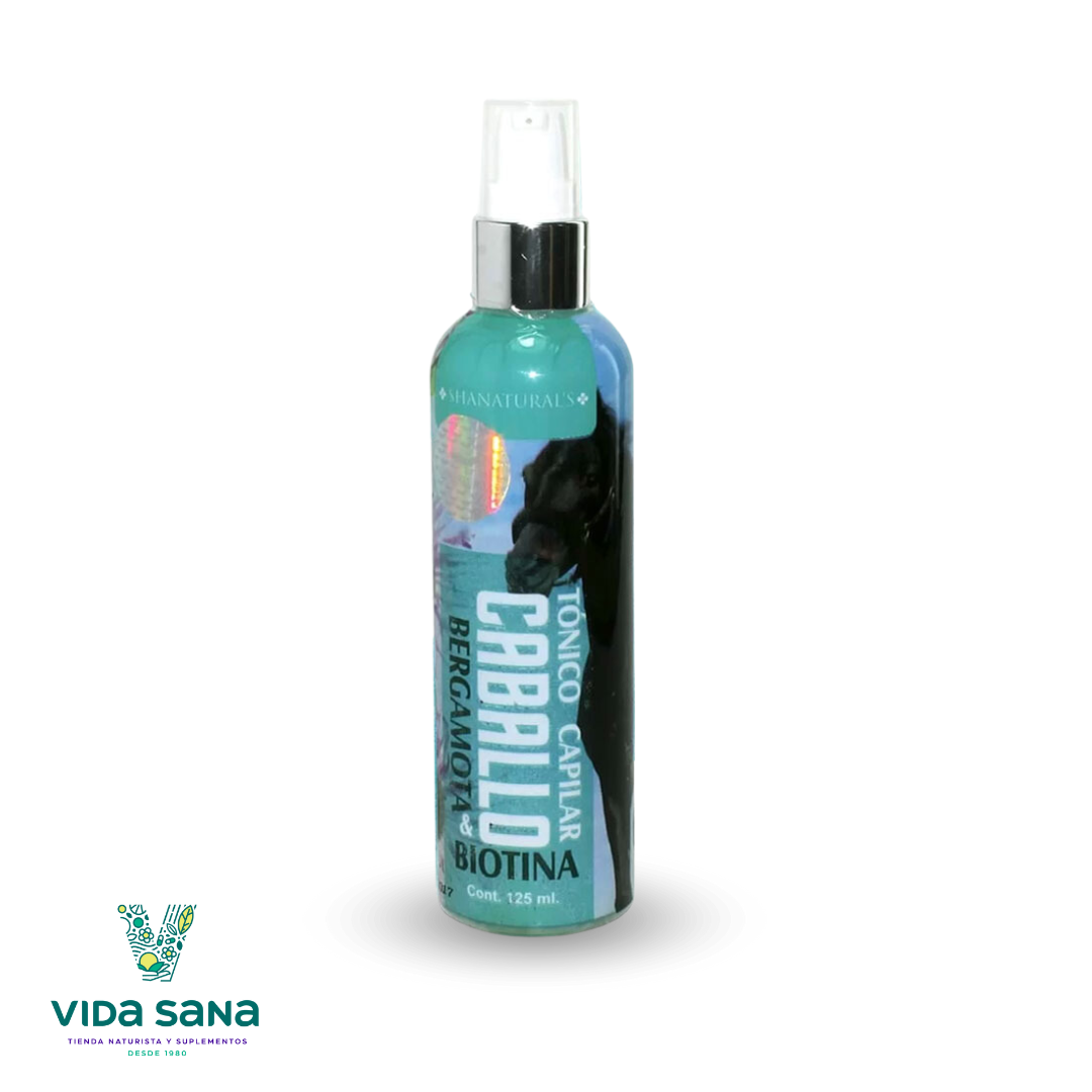 Tónico Capilar Biotina y Bergamota - Shanaturals